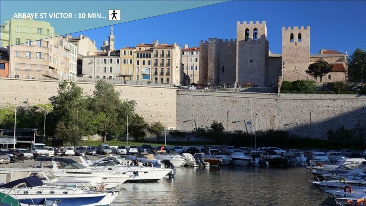 Happy T1 Tout Equipe - Confort - Vieux Port Марсель Екстер'єр фото
